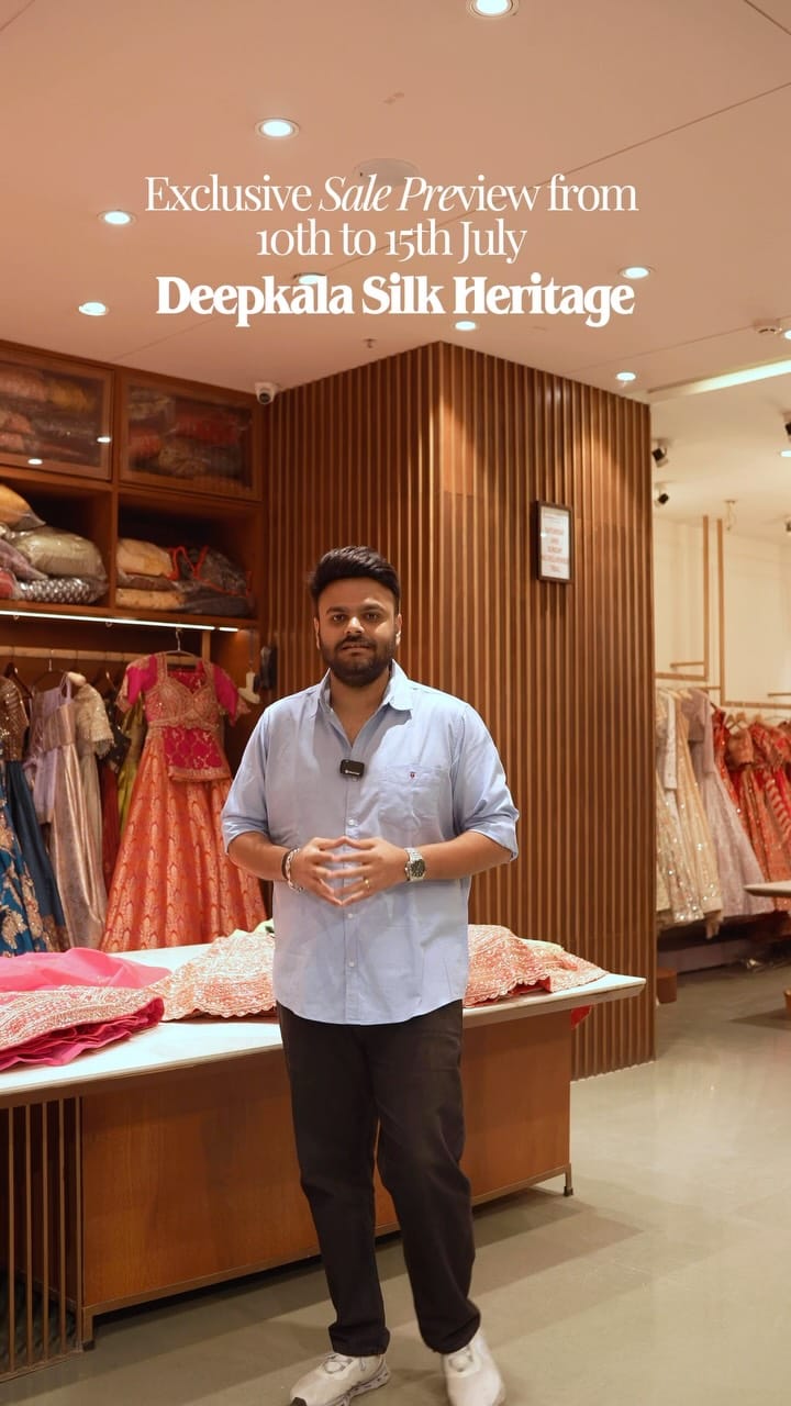 Post 7 by Deepkala Silk Heritage on Instagram (video)