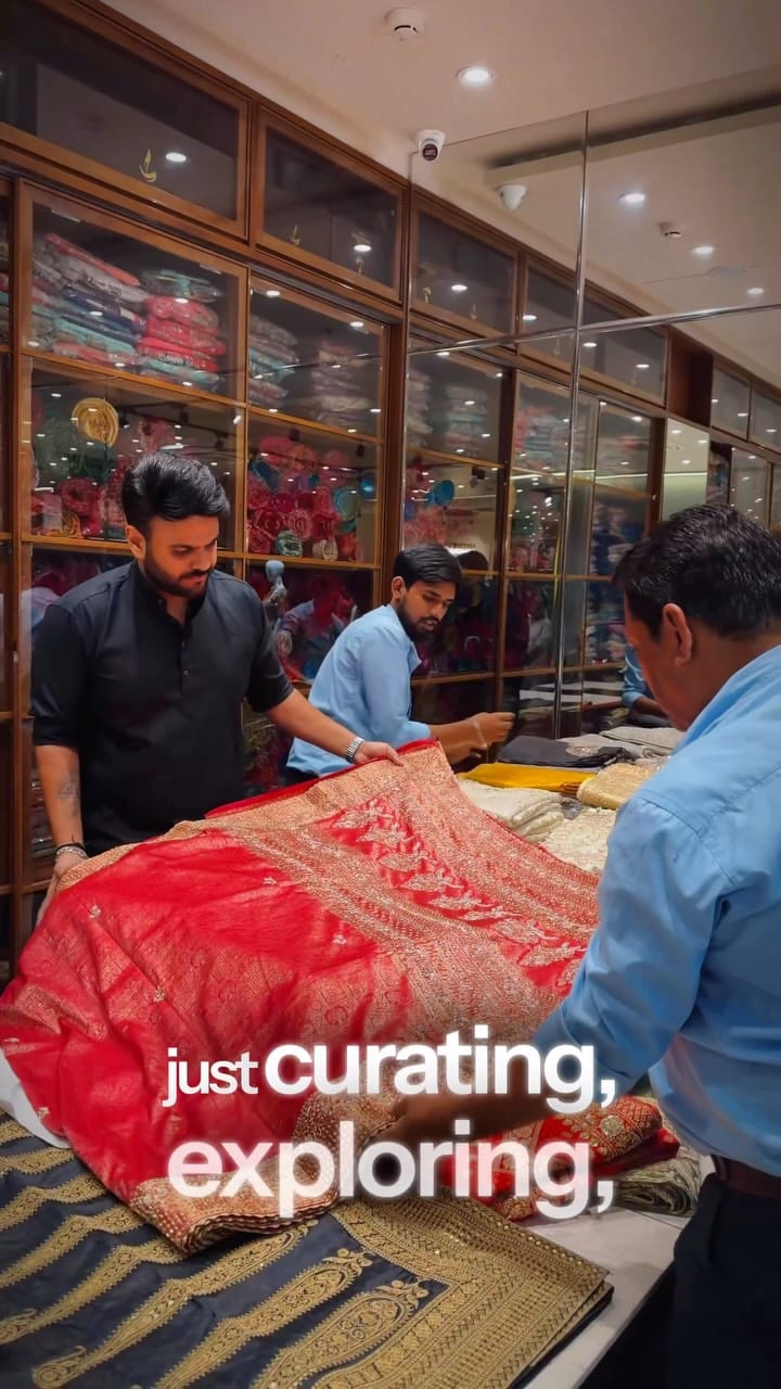 Post 9 by Deepkala Silk Heritage on Instagram (video)