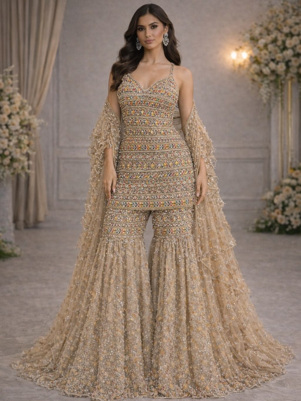 Post 2 by Saanj Kouture (by Lovejot Aujla) on Instagram (carousel)