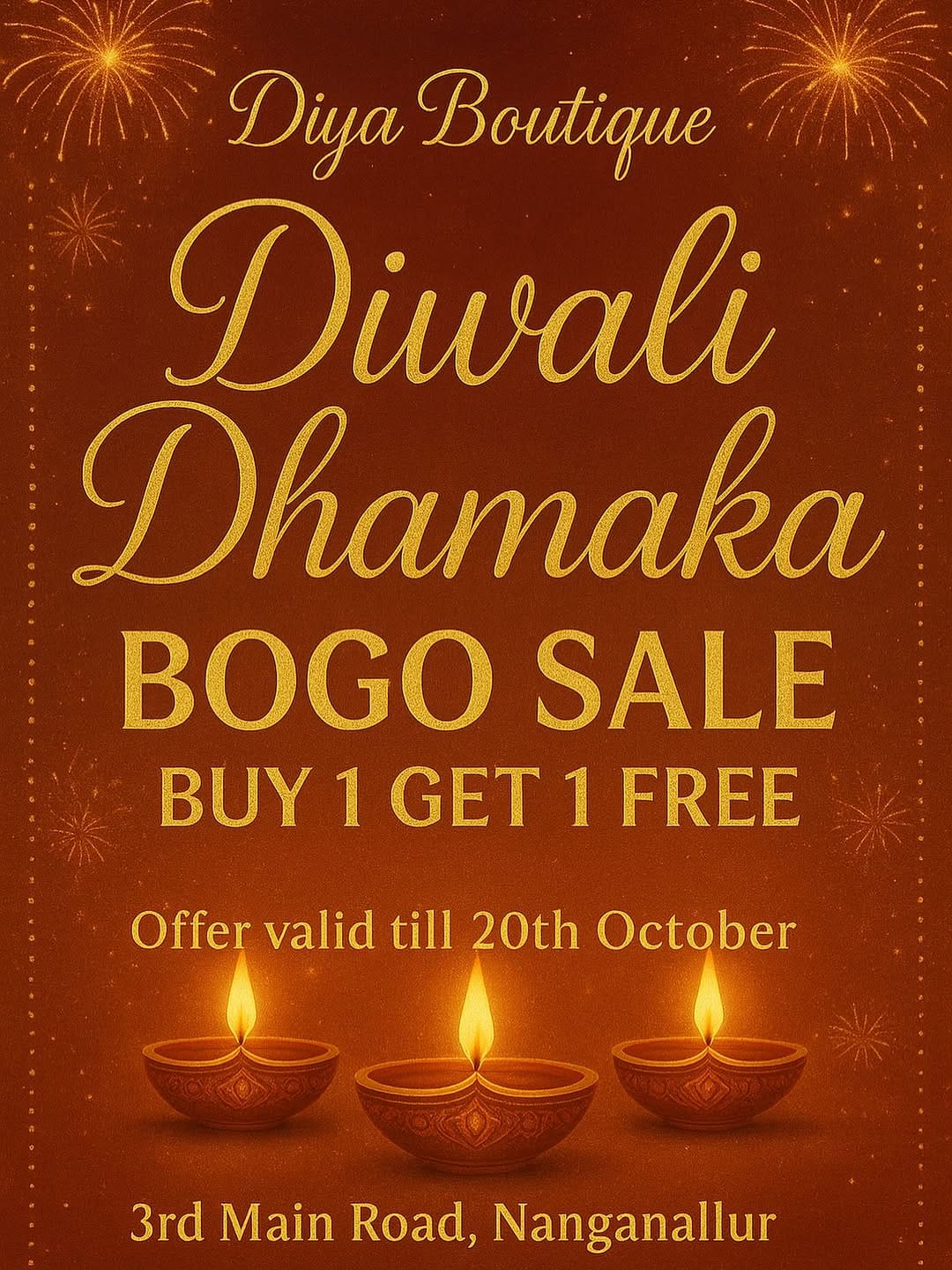Post 2 by Diya Boutique on Instagram (image)
