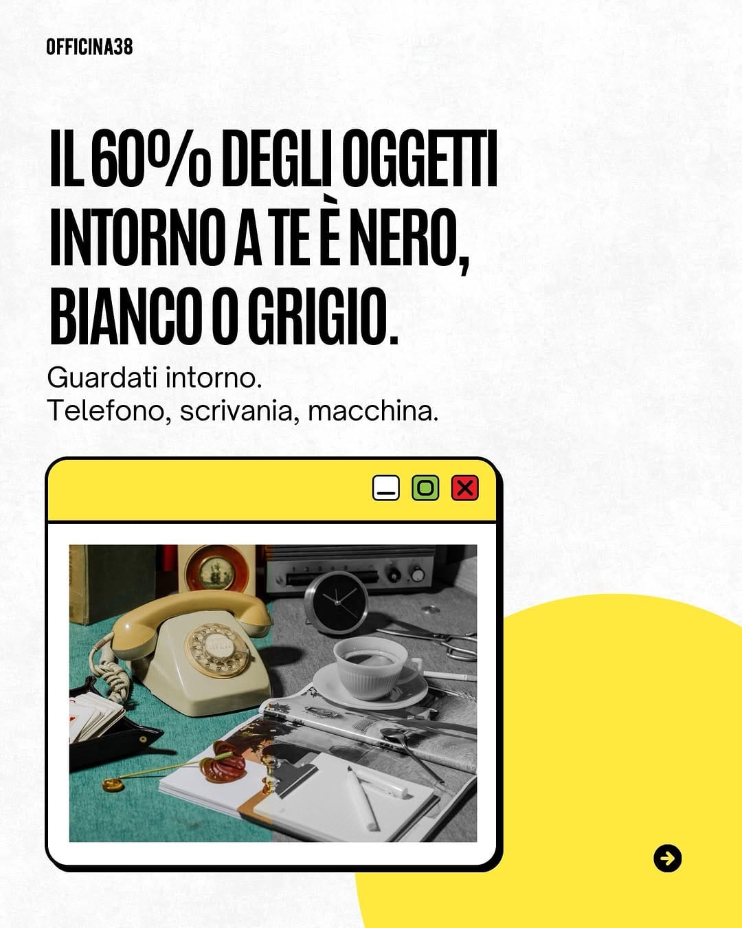 Post 8 by Officina38 on Instagram (carousel)