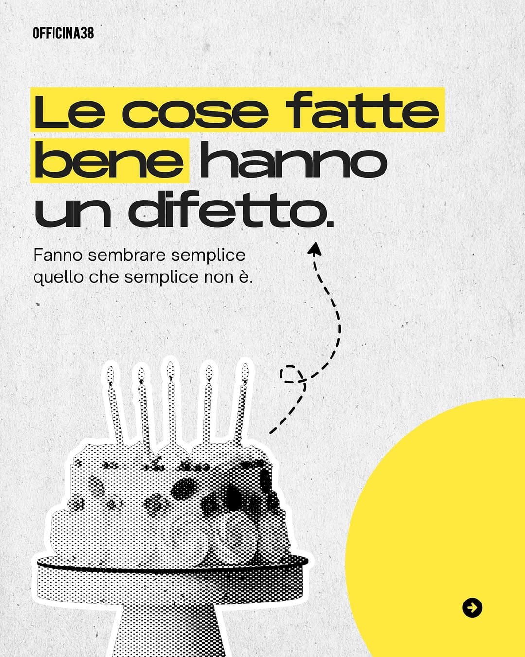 Post 4 by Officina38 on Instagram (carousel)