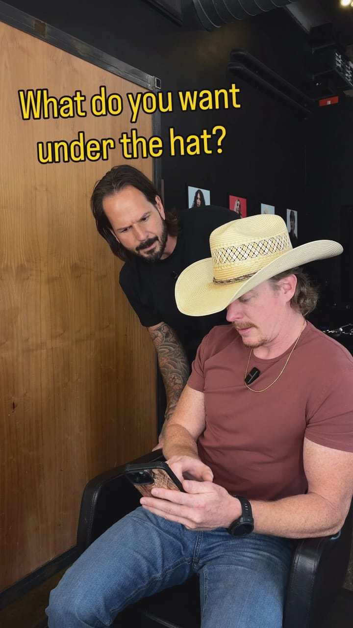 Post 3 by Andrew Does Hair on Instagram (video)