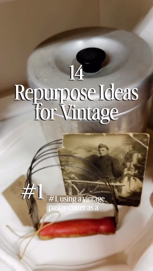 Post 2 by Summer Hammons | Vintage Thrifts & Crafts on Instagram (video)