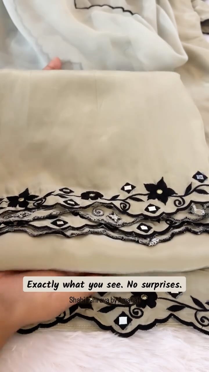 Post 10 by Shahi Pehrava | Custom Couture on Instagram (video)