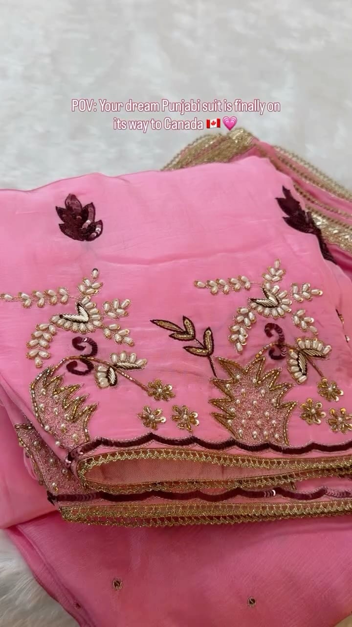 Post 7 by Shahi Pehrava | Custom Couture on Instagram (video)