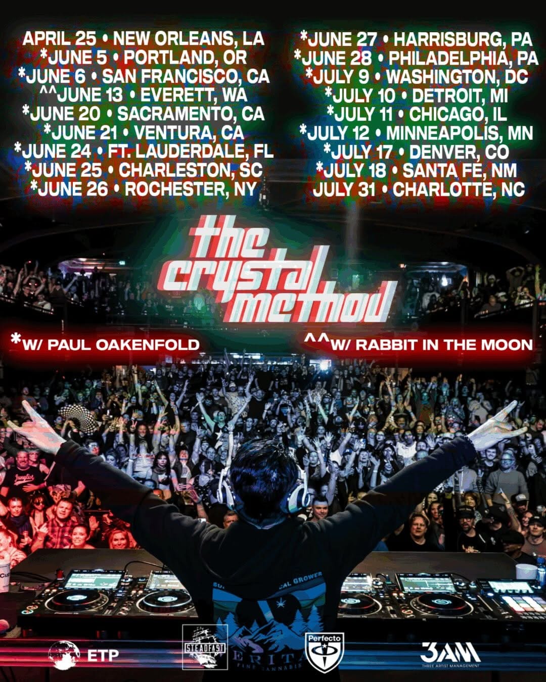Post 9 by THE CRYSTAL METHOD on Instagram (carousel)