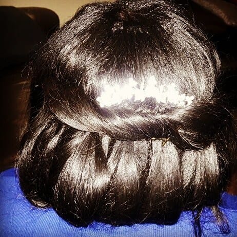 Post 1 by Bridal Hair-Styling on Instagram (image)