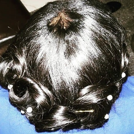 Post 4 by Bridal Hair-Styling on Instagram (image)