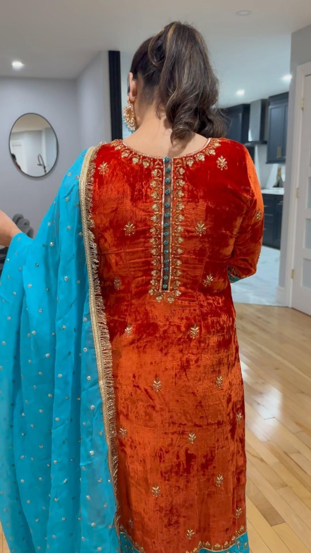 Post 10 by Sukhman Designs | Custom Punjabi Wear on Instagram (video)