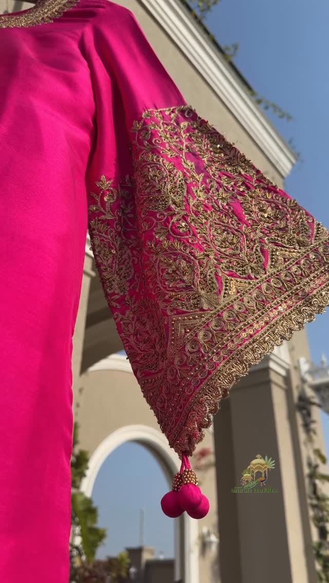 Post 9 by Label Simran Nandha on Instagram (video)