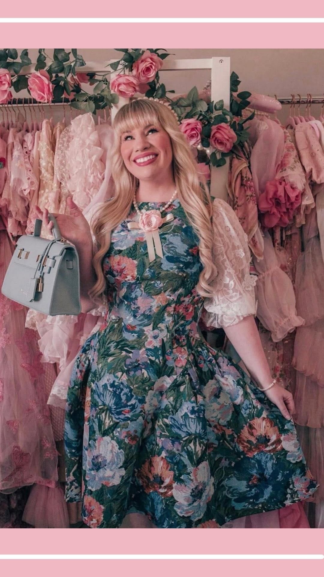 Post 4 by Elizabeth Hugen | Feminine Fashion & Girly Style on Instagram (video)